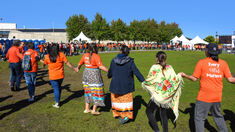 National Day for Truth and Reconciliation in 2022 in Ottawa.  